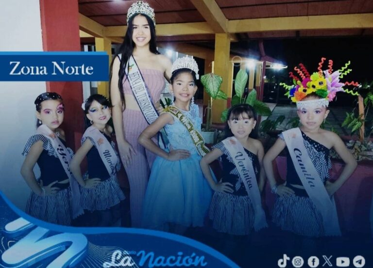 Estas son las candidatas a Mini Reina de los Carnavales del municipio Ayacucho