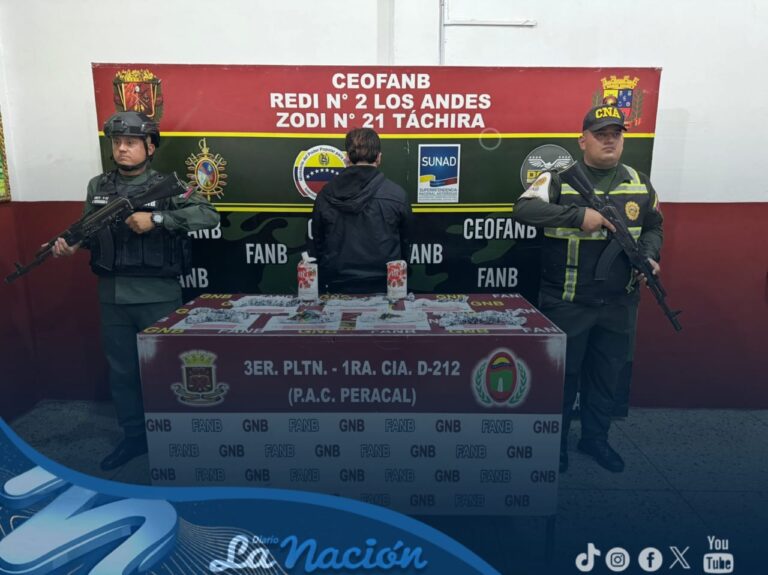 Cayó en Peracal con droga oculta en dos envases de crema