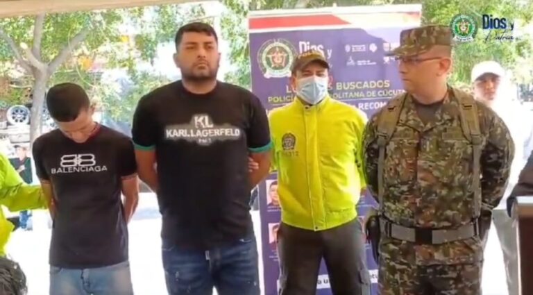 Caen dos “atracadores” en Cúcuta