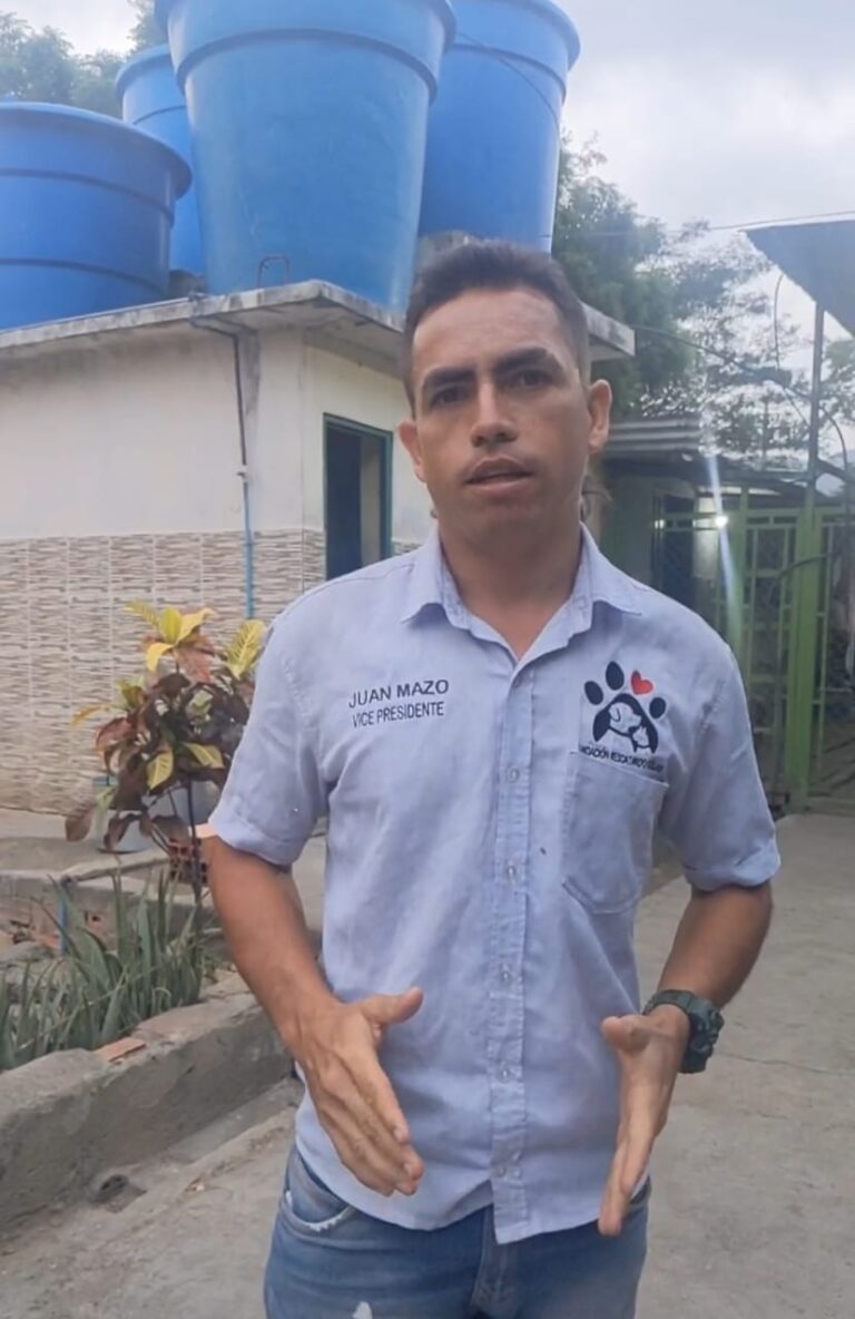 Sin agua el refugio para animales en frontera