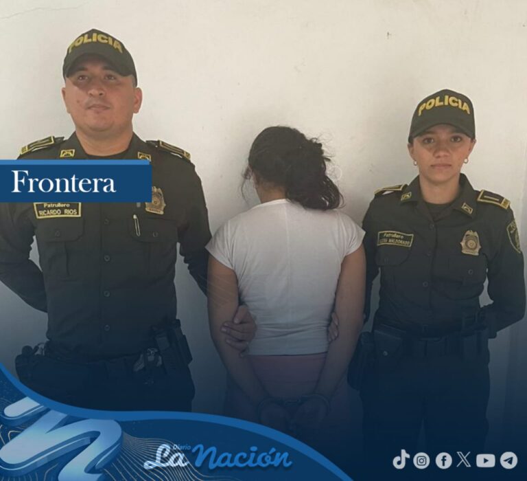 Capturada en frontera por atacar a su hijo con arma cortopunzante