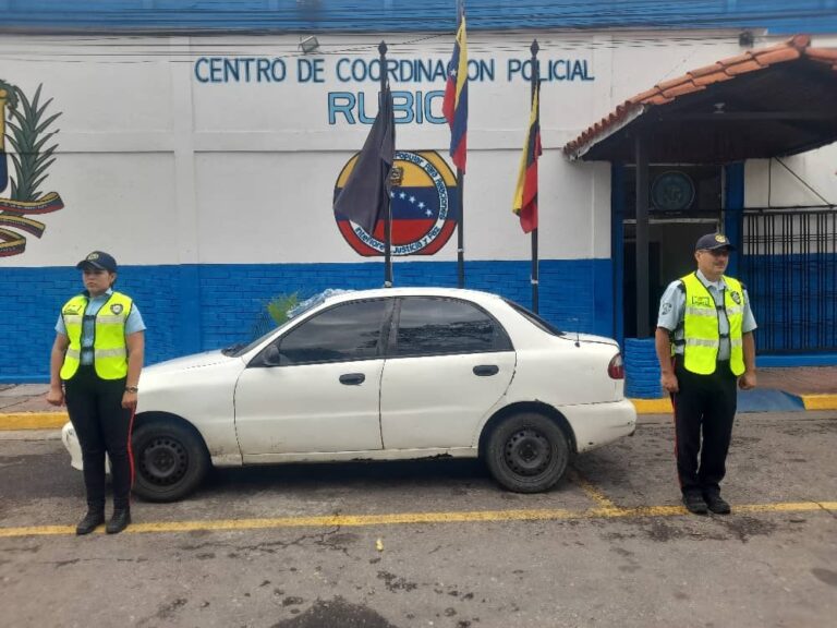 Capturado tras robar un vehículo en Rubio