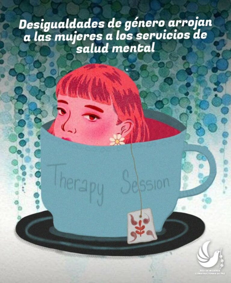 Desigualdades de género arrojan a las mujeres a los servicios de salud mental