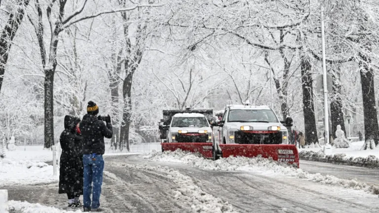 Tormenta de nieve en Nueva York