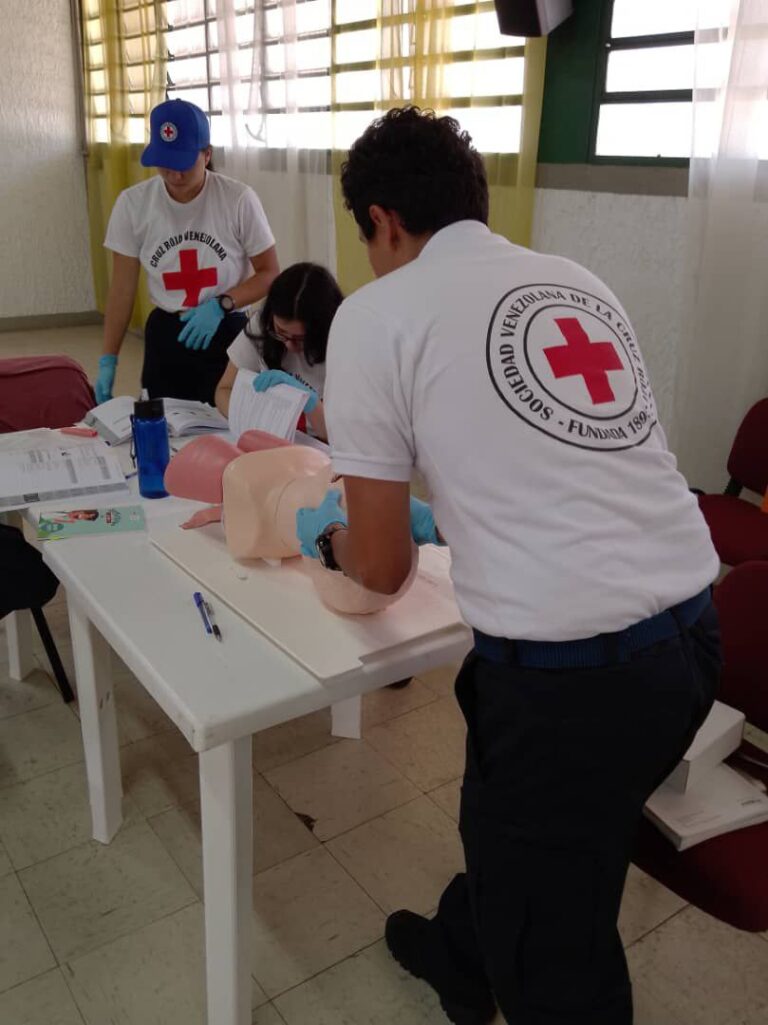 Programa de formación de la Cruz Roja