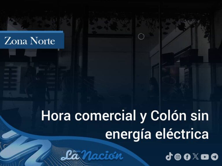 Comercios inician el día sin electricidad en Colón