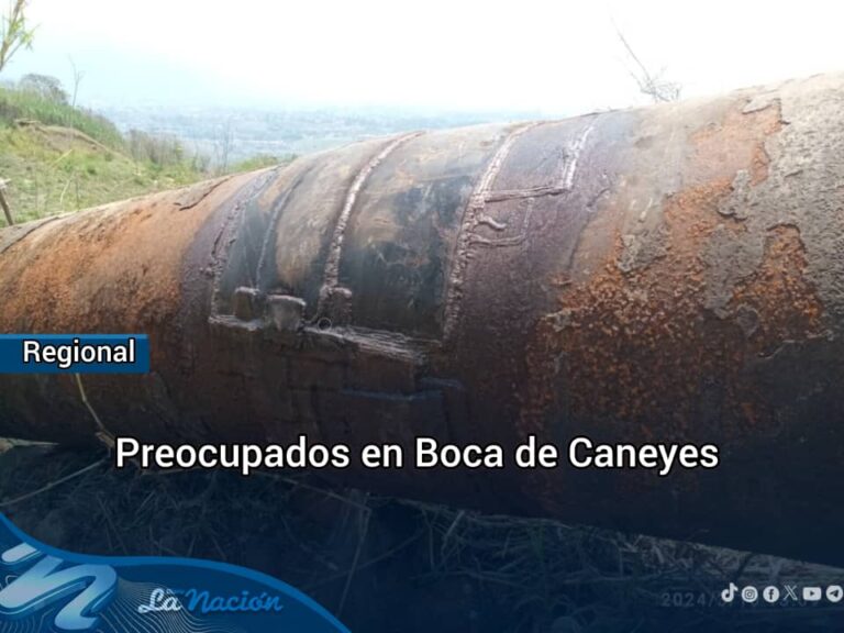 Persiste un bote de agua en tubo del ART