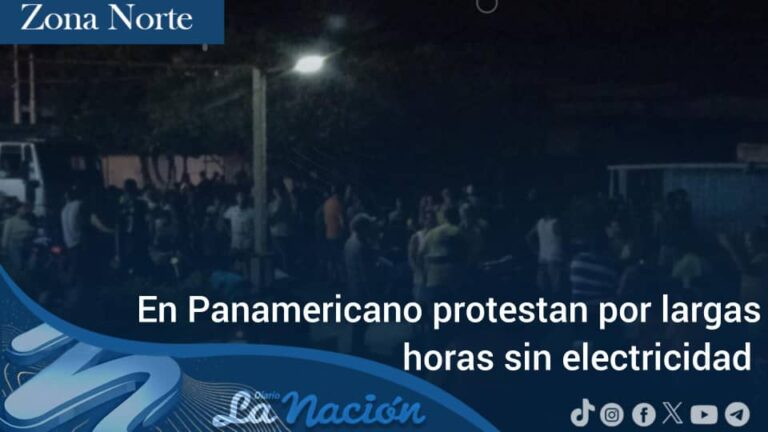 Largos cortes eléctricos en Panamericano