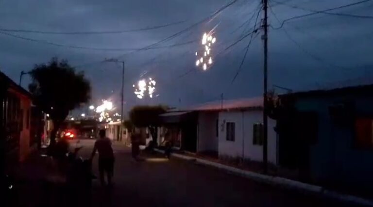 80 casas sin luz en Ureña por “lluvia de chispas” en cuerdas de alumbrado