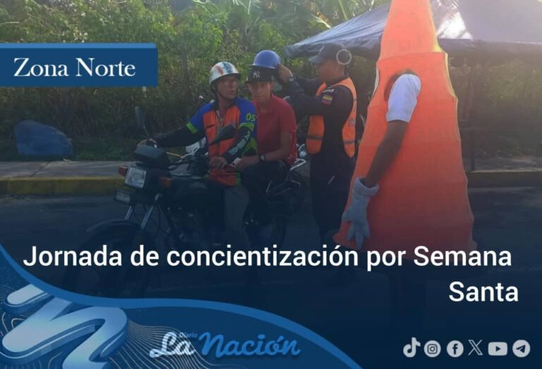 Jornada de concientización por Semana Santa