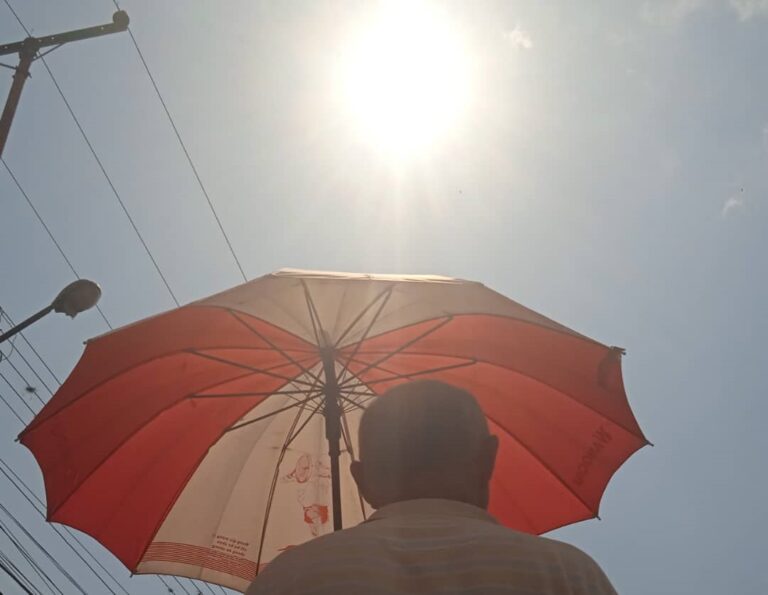 Declinación solar provocará aumento de temperaturas