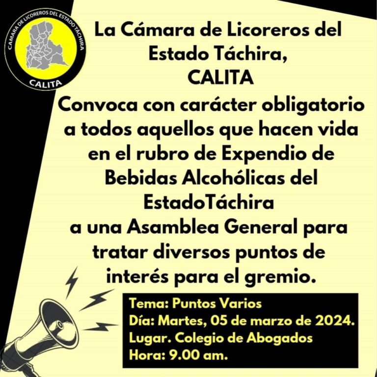 Se reúnen los licoreros este martes