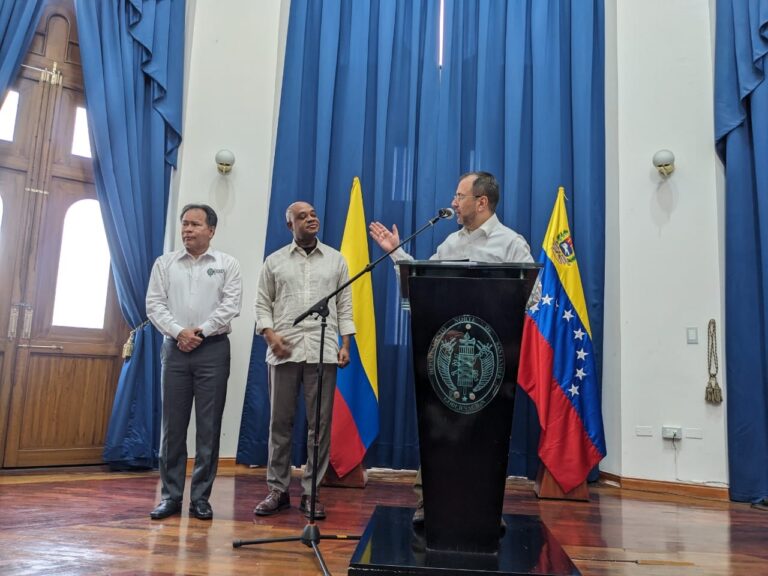 “El Tren de Aragua es una ficción”: Canciller Gil desde Cucúta