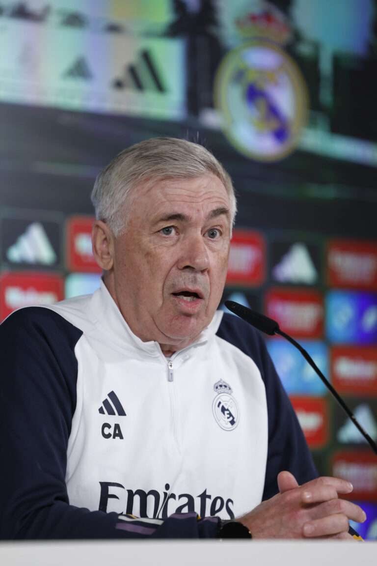 Ancelotti: “Hasta que la matemática nos de La Liga tenemos que pelear”