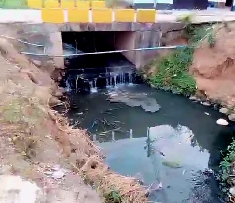 Contaminación ambiental en sector El Cañaveral