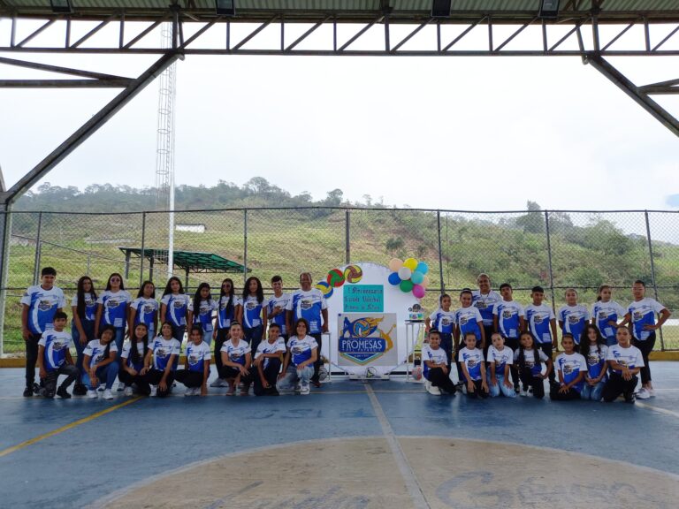 Escuela de voleibol “Promesas del Futuro” en San Jose de Bolívar llega a su primer aniversario