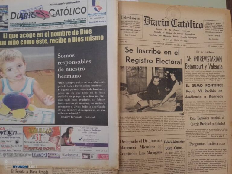 Lo mejor de Diario Católico en 100 años se expondrá en la hemeroteca del estado