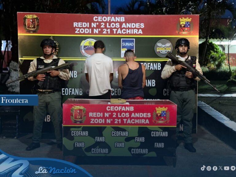 Detenidos en Rubio con casi medio kilo de droga