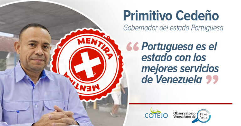 Es mentira que Portuguesa es el estado con los mejores servicios de Venezuela