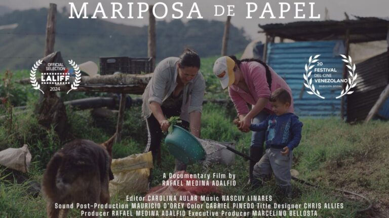 Barquisimetano Rafael Medina Adalfio lleva su documental «Mariposa de Papel» al Festival Internacional de Cine Latino de Los Ángeles