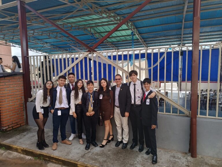 Delegación del Colegio Simón Díaz participó en la IV Edición del Modelo de Naciones Unidas del Colegio Santísimo Salvador