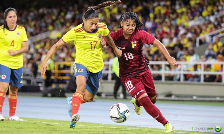 La Vinotinto Femina de mayores en doble fecha FIFA frente a Colombia