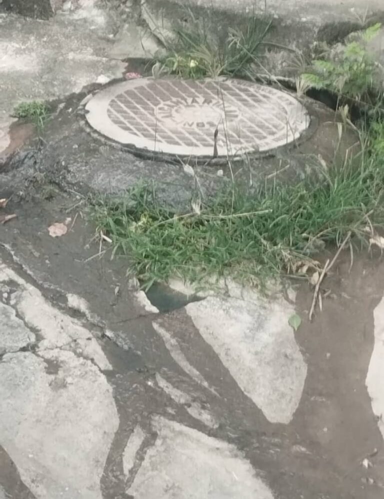 Aguas putrefactas recorren calles fronterizas