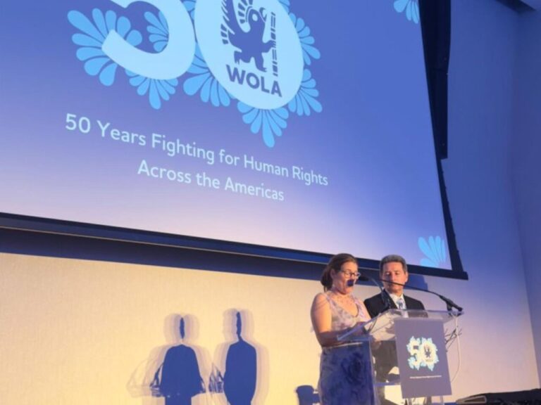 Provea recibe Premio WOLA a los Derechos Humanos