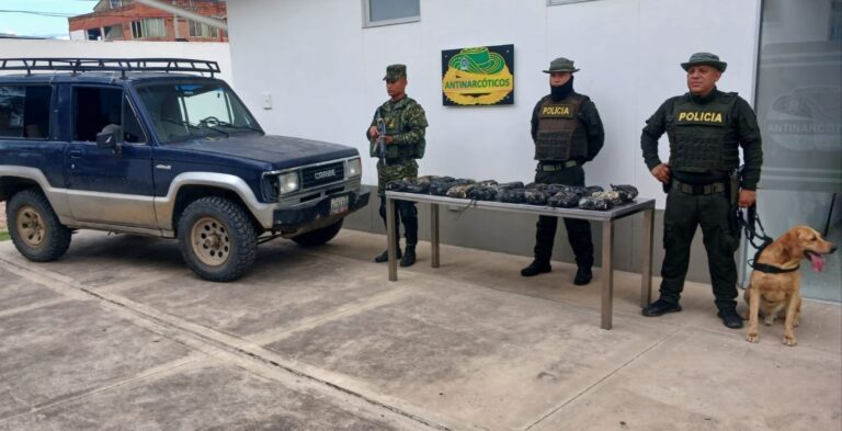 Abandonan vehículo con más de 26 kilos de estupefacientes en Norte Santander
