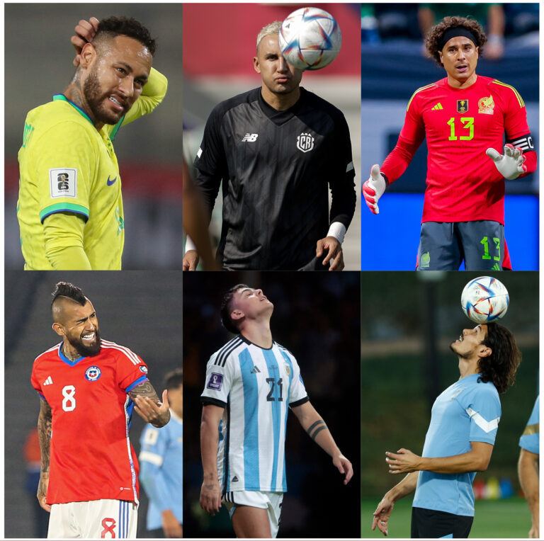 Copa América: Selección de los ausentes