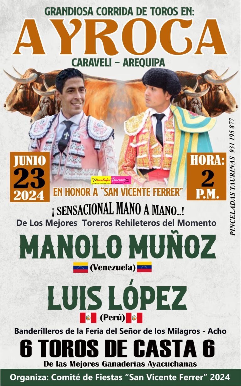 Manolo Muñoz sigue sumando compromisos en Perú