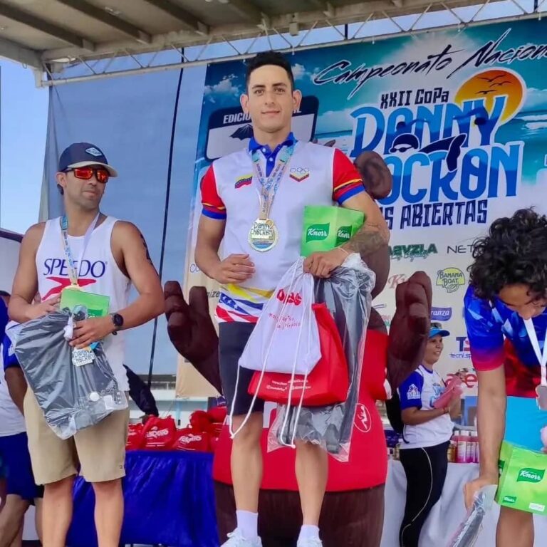 Tachirense Diego Vera campeón nacional de Aguas Abiertas