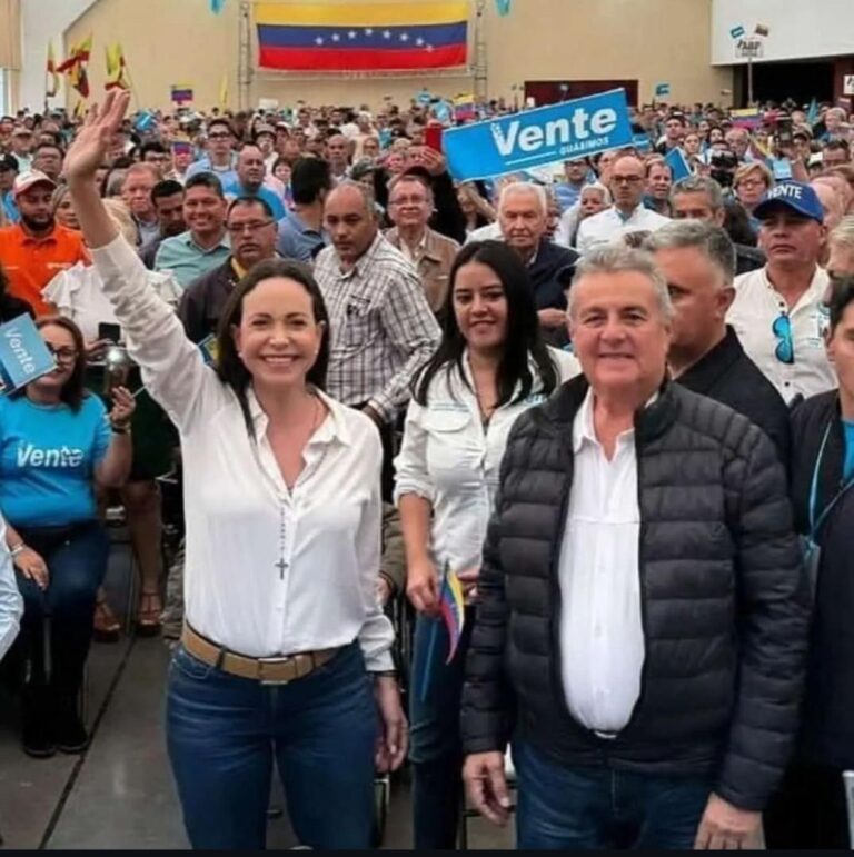 María Corina Machado llega este miércoles a Los Andes