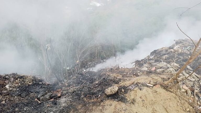 Humareda afecta a habitantes de la frontera