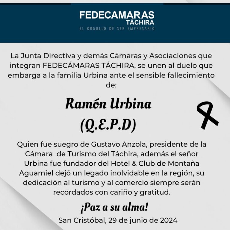 NOTA DE DUELO RAMON URBINA