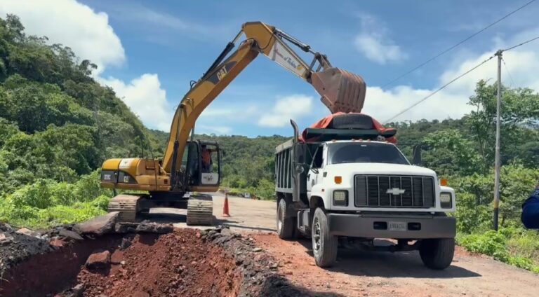 Inicia estabilización en tramo Puente de Oro-La Chivera en la Local 09