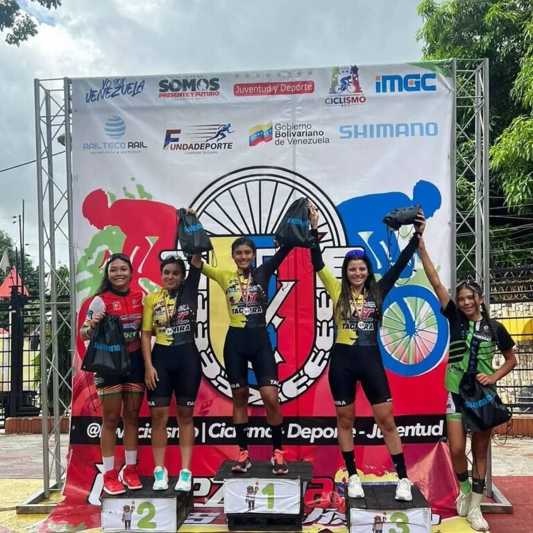 Arrase tachirense en clasificatorio de ciclismo juvenil