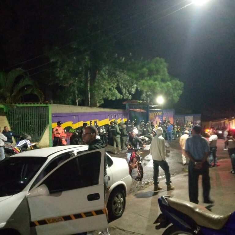 Situación anómala la noche del 27J en centro de Táchira