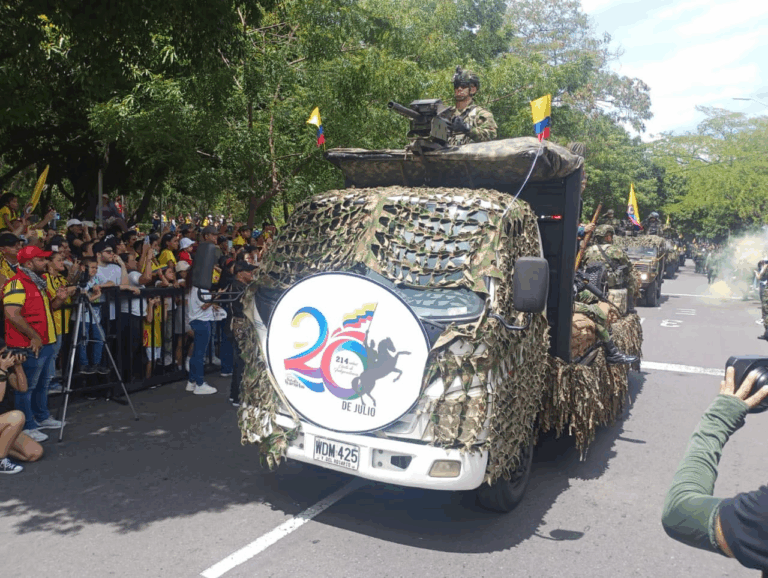 Cúcuta celebra 214 años de independencia de Colombia
