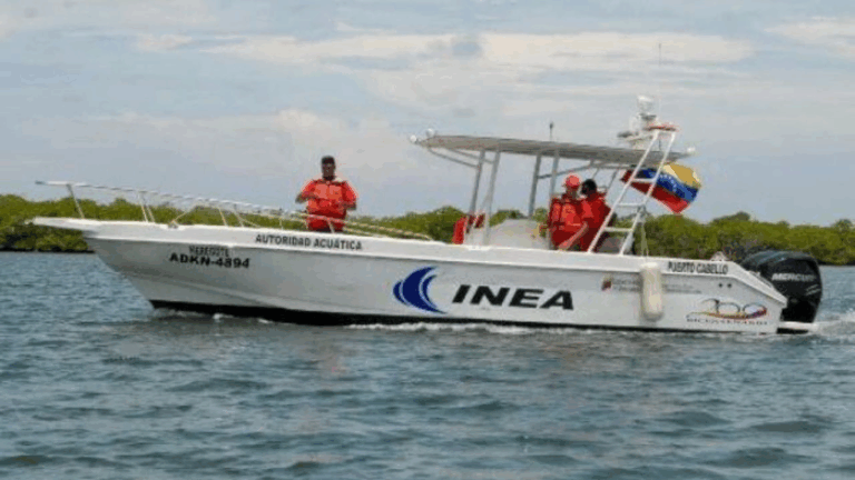 INEA restringe zarpe de embarcaciones hasta el lunes