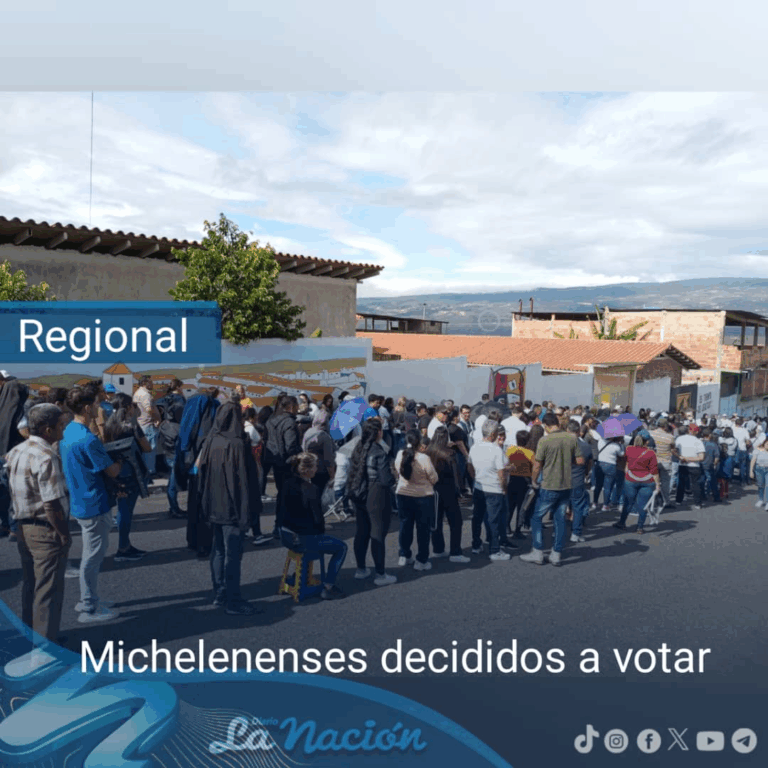 Michelenenses decididos a votar