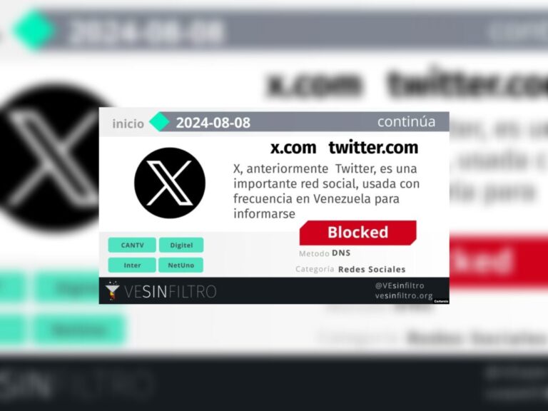 Se mantiene bloqueo de la red social X