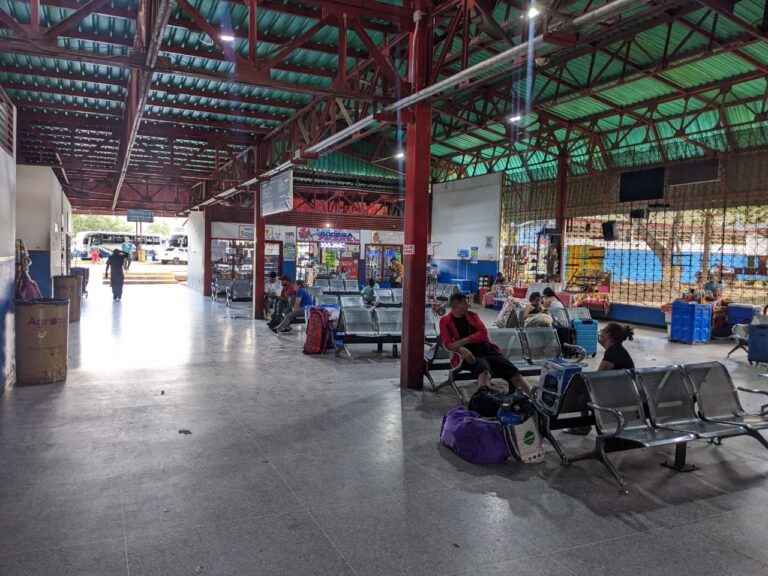 Terminal de la frontera registra «muy poca» presencia de usuarios