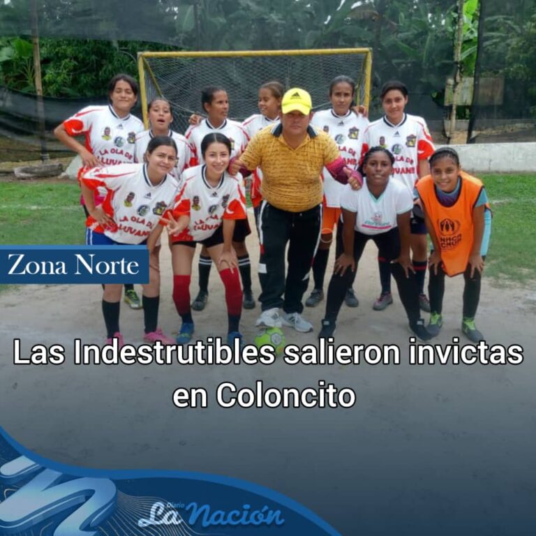 Las Indestructibles salieron invictas en Coloncito