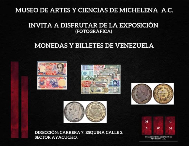 Exposición de monedas y billetes de Venezuela en Museo de Michelena