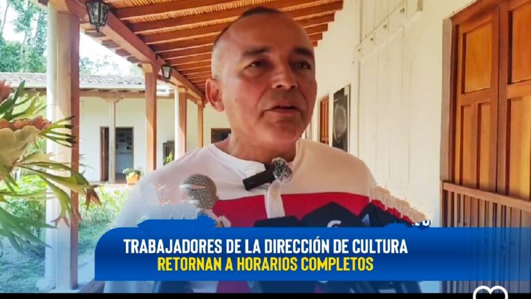 Trabajadores de la Dirección de Cultura deben trabajar horario completo