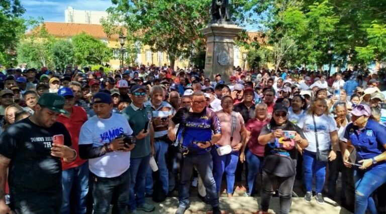 Psuv Falcón se movilizó “para celebrar triunfo del 28 de julio”