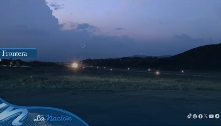 ¿Desde cuándo funciona el balizaje en la pista de la frontera?