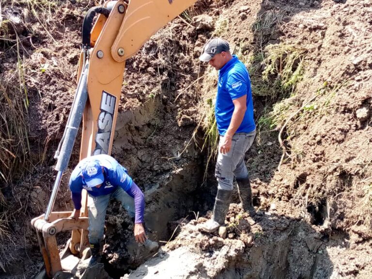 Mantenimiento a la línea de la frontera