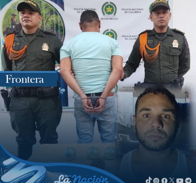 Capturan a «pelotero» cuando arrojaba sustancias ilícitas al interior de cárcel en Cúcuta